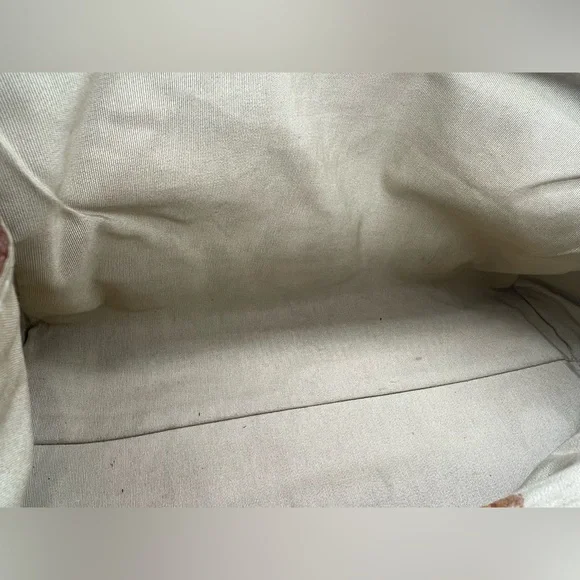 ROOTS VINTAGE Cognac Brown Leather Mini Emily Tassel Double Handles Shoulder Bag - Picture 16 of 16